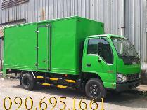Bán xe tải Isuzu thùng dài 4m4, tải 2.4 tấn, giao xe ngay