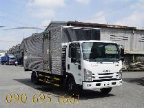 Xe Tải Isuzu 4T9 Thùng Kín Giao Ngay, Bán Trả Góp