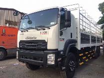 Xe tải ISUZU FVM 3 chân tải 15 tấn thùng bạt dài 9.4m - Trả Góp