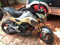 Honda MSX 125 2017 màu vàng chanh bảng số tphcm