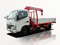 Xe tải Hino 1t2 xzu650 gắn cẩu unic 3 tấn urv293