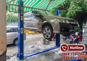 Cầu nâng ô tô 2 trụ bao nhiêu tiền