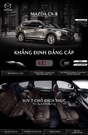 Đặt cọc Mazda CX-8 nhận ưu đãi cực tốt