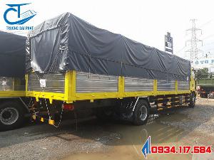 Bán xe tải Faw thùng siêu dài 9m6 - tải trọng 7T2 - giá siêu tốt