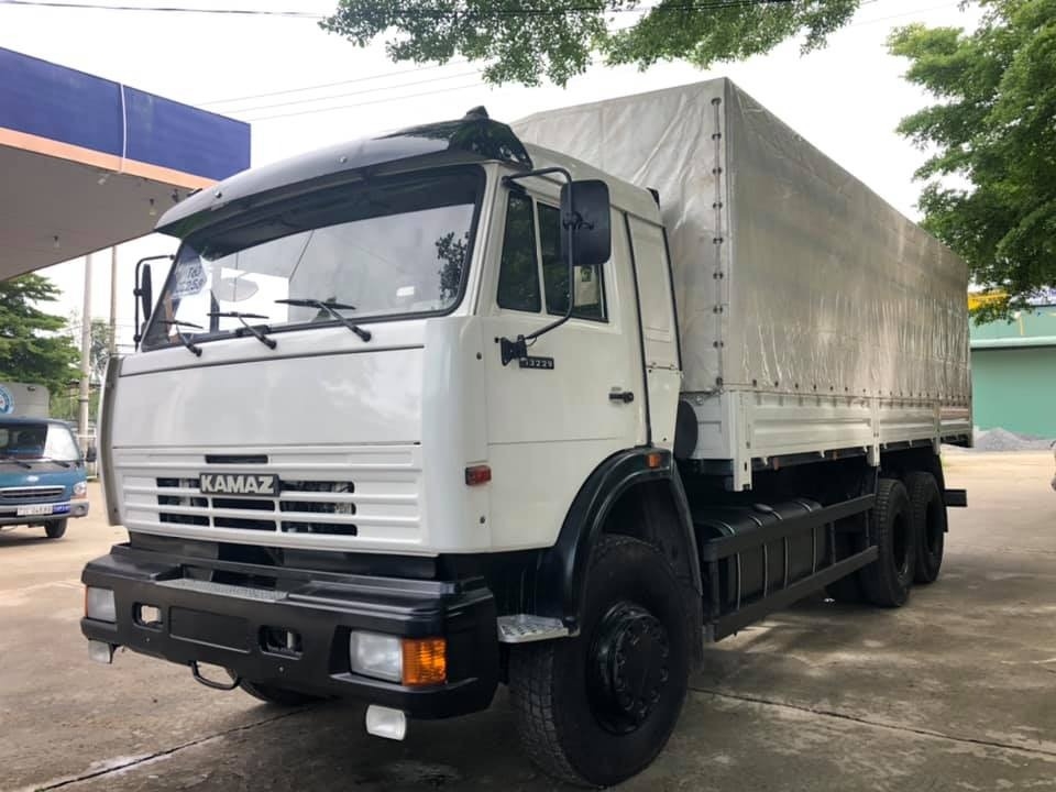 Tải thùng Kamaz 15 tấn | Bán xe tải 3 chân Kamaz 53229 thùng tại Bình dương [ Trả góp]