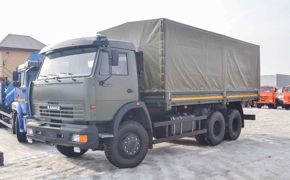 Tải thùng Kamaz 15 tấn | Bán xe tải 3 chân Kamaz 53229 thùng tại Bình dương [ Trả góp]