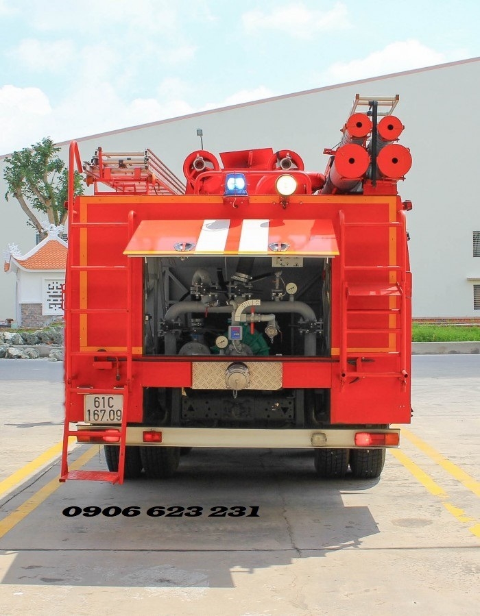 Xe cứu hoả Kamaz 43253 (Euro 4) / Bán Xe chữa cháy Kamaz nhập khẩu