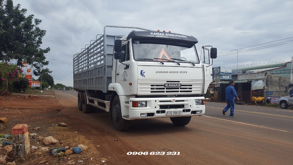 Bán xe tải Kamaz 15 tấn thùng 7m8 / Bán xe Kamaz 3 giò nhập khẩu