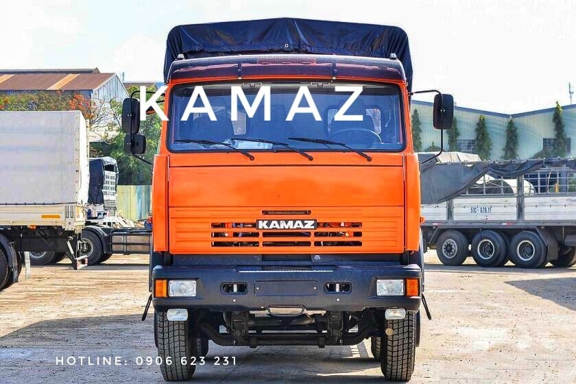 Tải thùng Kamaz 6540 thùng dài 9m/ Tải thùng Kamaz 4 giò nhập khẩu [Trả góp]