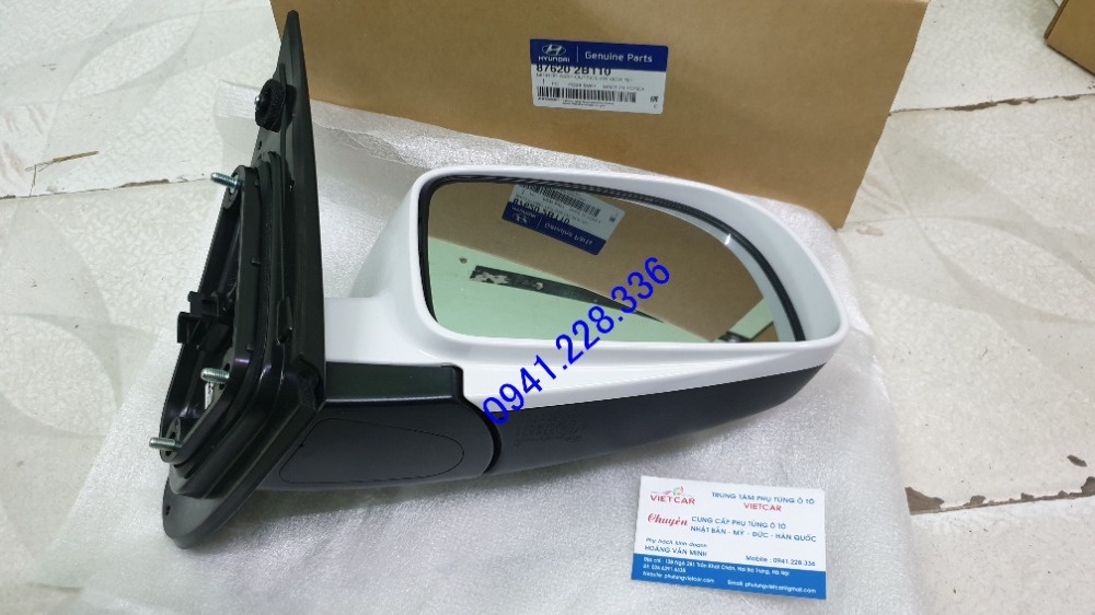 Gương chiếu hậu Hyundai Santafe -876202B110-876102B300