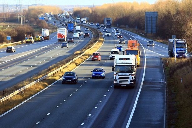 Nhiều tài xế mắc phải những lỗi sai chết người khi di chuyển trên cao tốc (Ảnh: Liverpool Ecjo)