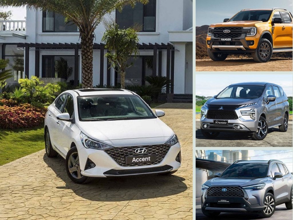 Top 10 ô tô bán chạy nhất Việt Nam tháng 2/2023