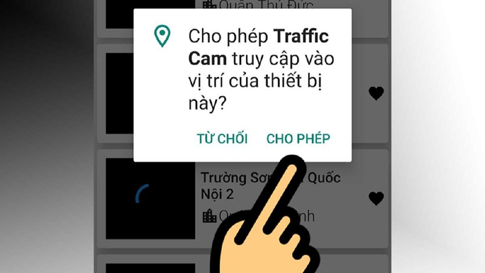 Cách xem camera giao thông với app Camera Giao Thông Sài Gòn