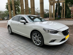 Mazda 6 2016, bản Full 2.5, số tự động, màu trắng