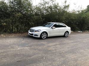 Mercedes C200 2012, số tự động, màu trắng
