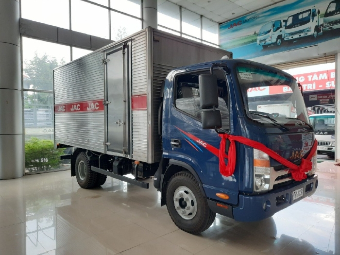Xe tải Jac N350 thùng kín | jac 3.5T | xe tải jac 3 tấn 5 bảo hành 5 năm động cơ Đức