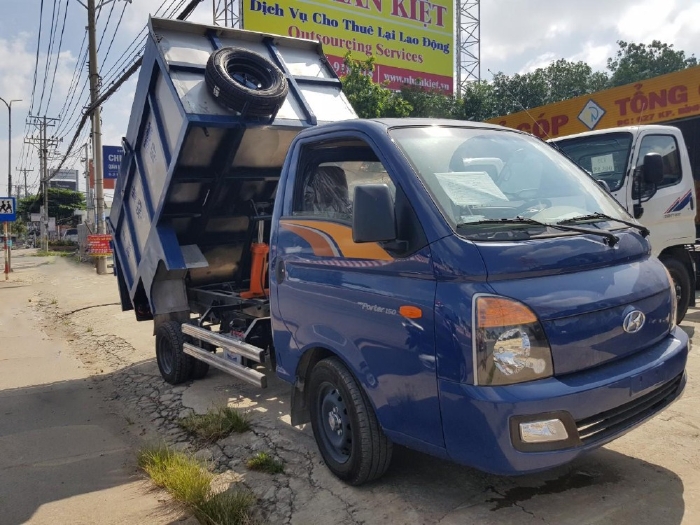 Hyundai New Porter H150 - Thùng chở rác