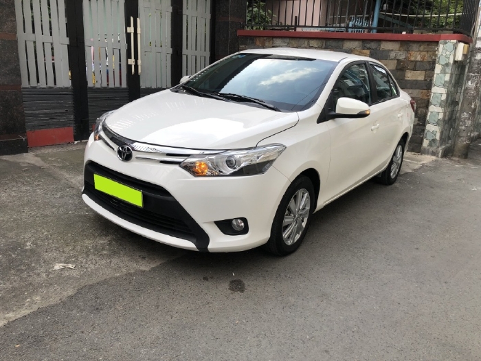Cần bán Vios G 2017, số tự động, màu trắng