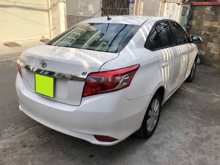 Cần bán Vios G 2017, số tự động, màu trắng