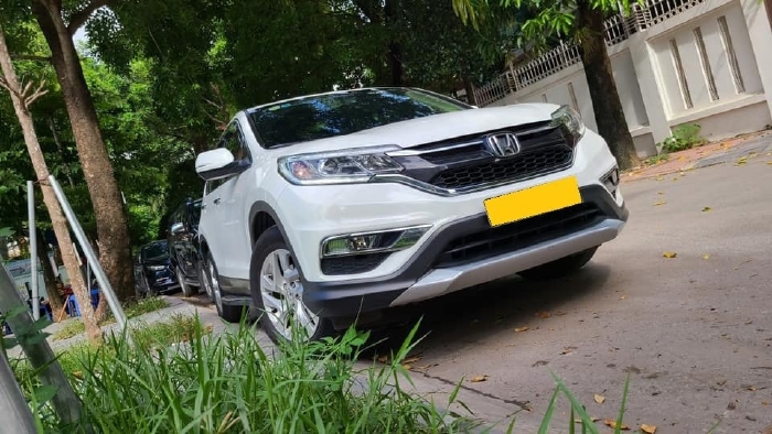 Bán Honda CRV 2015 bản 2.0 AT, màu trắng