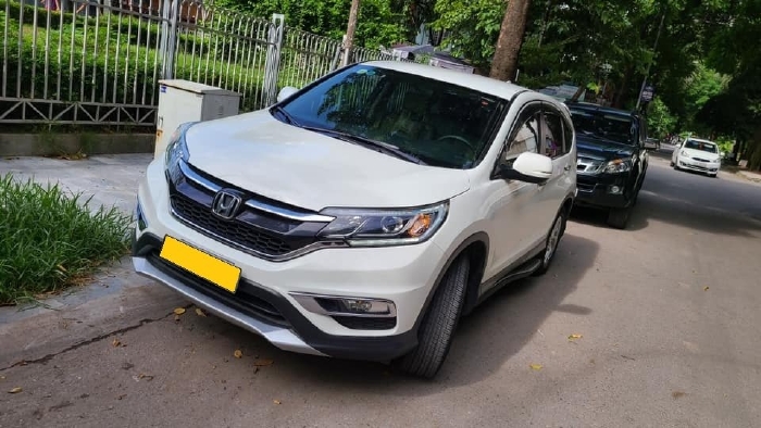 Bán Honda CRV 2015 bản 2.0 AT, màu trắng