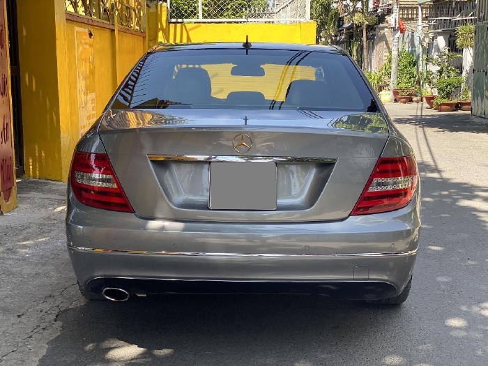 Bán Mercedes C200 2012 tự động màu Xám full.