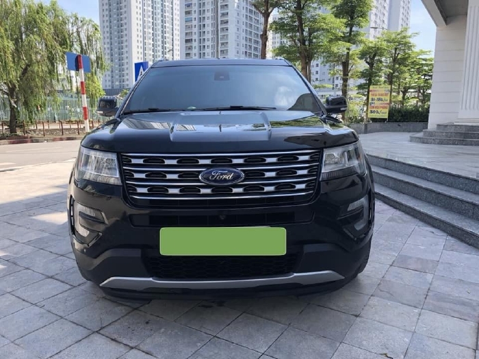Gia đình cần bán Ford Explorer limited 2017, số tự động, máy xăng 2.3L Ecoboost I4, màu đen nhập Mỹ
