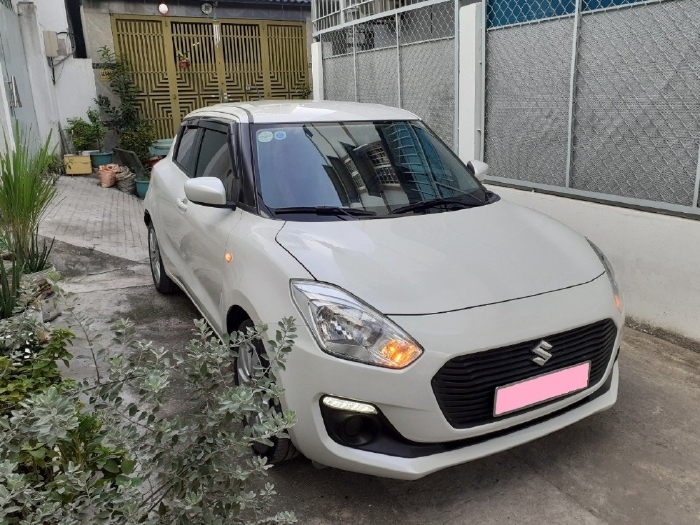  Suzuki Swift 2020 AT,màu Trắng, nhập Thái xe ô tô cũ đã qua sử dụng 