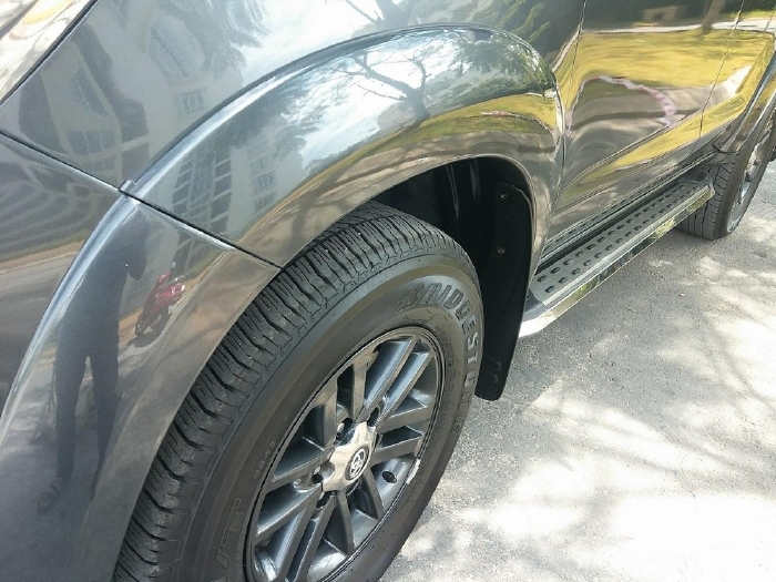  Toyota Fortuner đời 2016, máy dầu, số sàn, xe cọp zin, màu xám