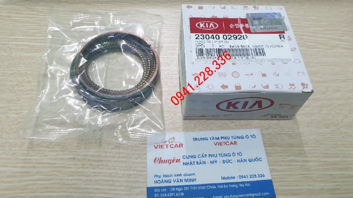 2304002AA0 2304002950 2304002920 Xéc măng(bạc máy) Kia Morning, Huyndai Getz