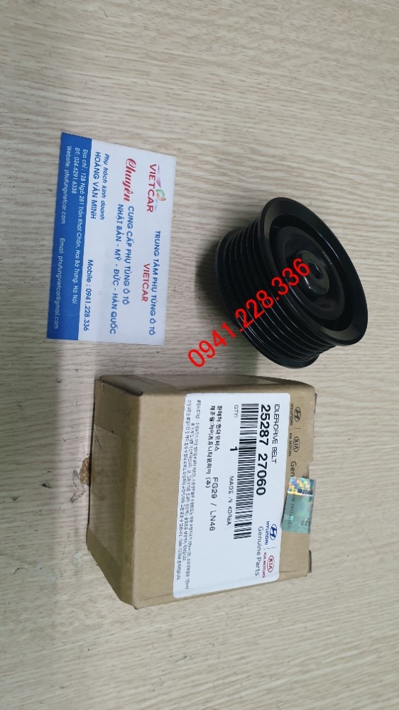 2528727060 Bu li tì dây curoa tổng Hyundai Santafe