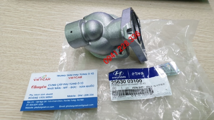 2563003100 VỎ VAN HẰNG NHIỆT KIA MORNING, RIO, HYUNDAI ACCENT, I20