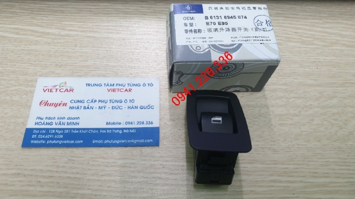 61316945874 Công tắc lên kính X5 E70, X6 E71, 3 Series E90