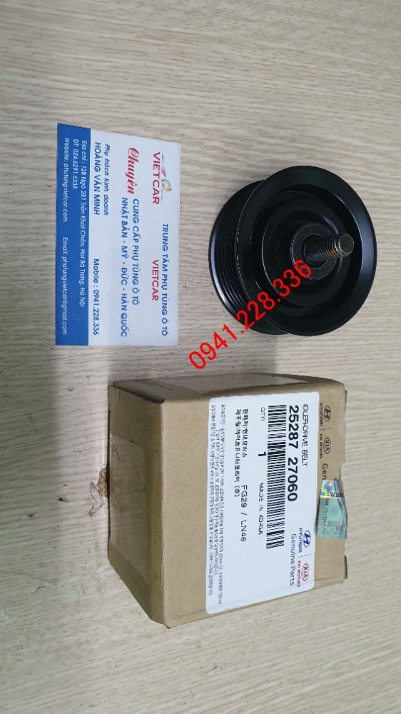 2528727060 Bu li tì dây curoa tổng Hyundai Santafe