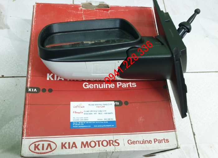 8761007200 8762007200 gương chiếu hậu Kia Morning 2004 2007