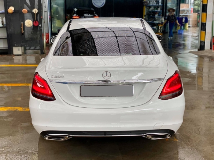  C200 2020 Exclusive số tự động, bản full option, màu Trắng cực đẹp