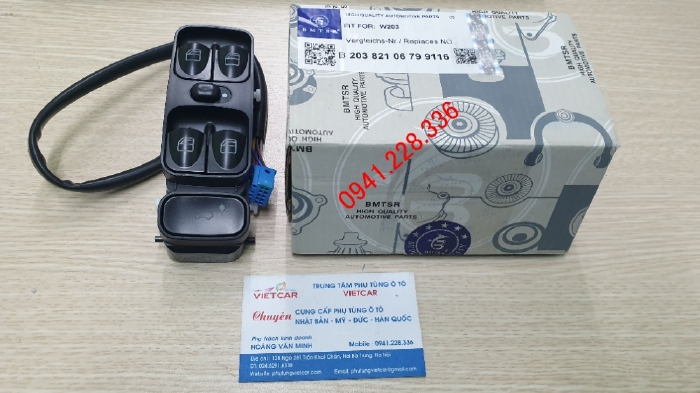 20382106799116 Công tắc tổng lên xuống kính Mercedes