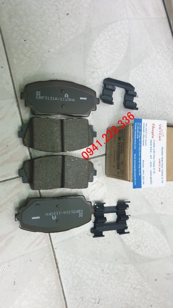 581011YA00 Má phanh trước Kia Morning/Picanto