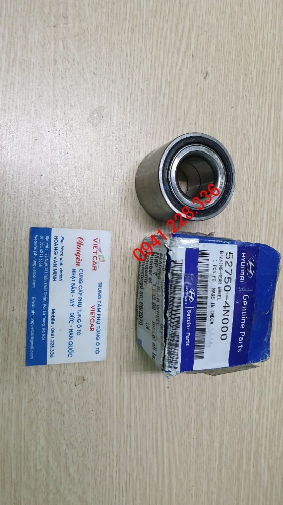 527504N000 Vòng bi (bạc đạn) moay ơ sau Hyundai Eon