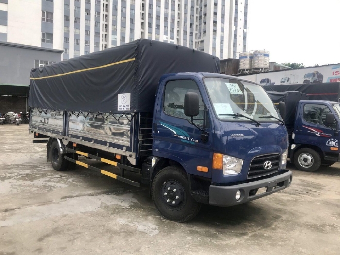 HYUNDAI NEW MIGHTY 110SL Thùng mui bạt 5 bửng