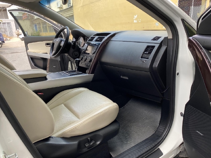 bán Mazda CX9  tự động 2014 màu trắng bản full rất mới