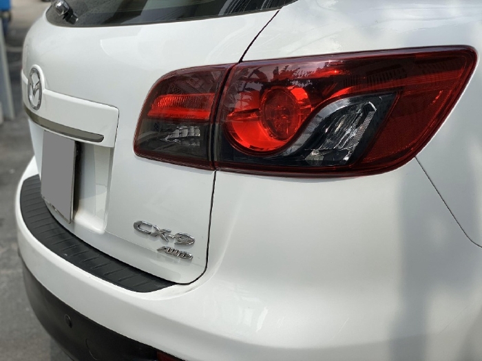 bán Mazda CX9  tự động 2014 màu trắng bản full rất mới
