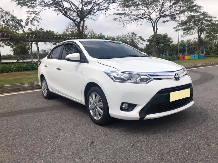 Cần bán Toyota Vios 2018, số tự động, Bản G, màu trắng