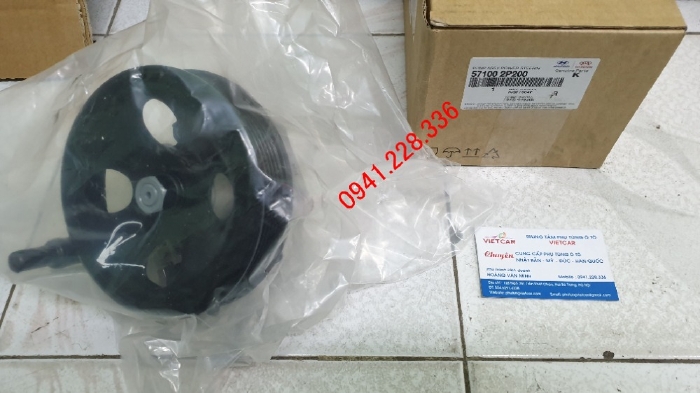 571002P200 Bơm trợ lực lái Hyundai Santafe, Kia Sorento