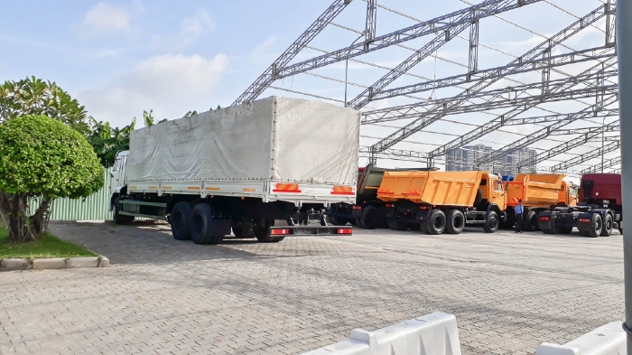 Bán tải thùng 3 chân Kamaz 14 tấn , Kamaz 65117 thùng 7m8 nhập khẩu Tặng 100% trước bạ