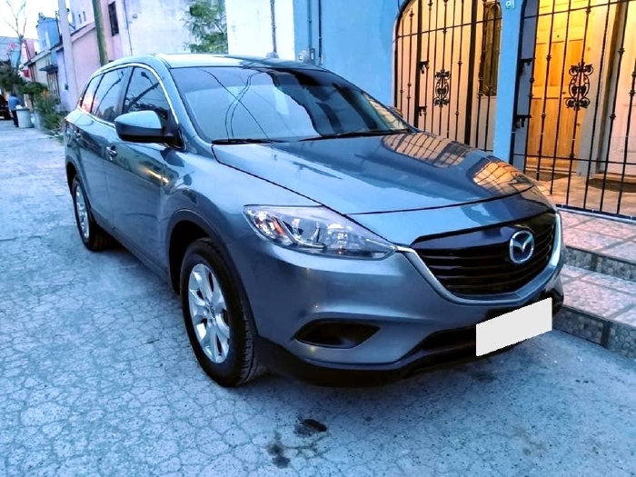 bán Mazda CX9 tự động 2014 bản full, màu Xanh đen