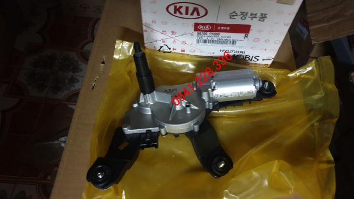 Mô tơ gạt mưa sau (liền thanh giằng) Kia Morning/987001Y000