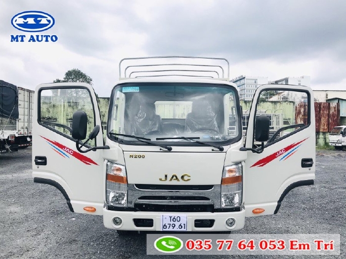 Bán xe tải Jac N200 1 tấn 9 thùng 4m3| máy isuzu 2.771cm3 