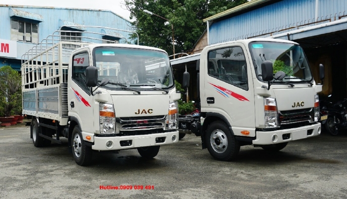 JAC N200 tải 1.9T, thùng dài 4m3, máy ISUZU
