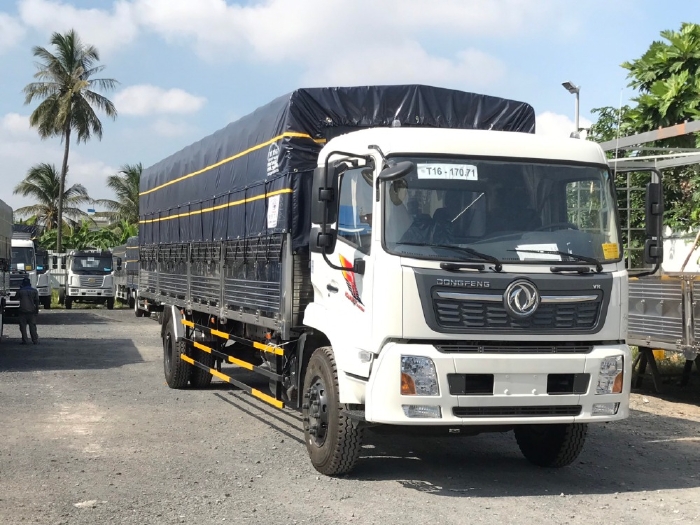 Xe tải dongfeng b180 tải 8 tấn thùng bạt dài 9.5m